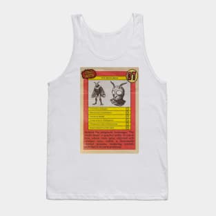 Moth-man, retro horror combat card Tank Top